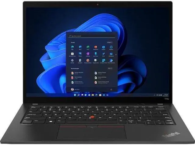 Main image of Lenovo ThinkPad T14s Gen 3 21BR00FHUS 14" Notebook - WUXGA - 1920 x 1200 - Intel Core i5 12th Gen i5-1235U Deca-core (10 Core) 1.30 GHz - 16 GB Total RAM - 16 GB On-board Memory - 256 GB SSD - Th