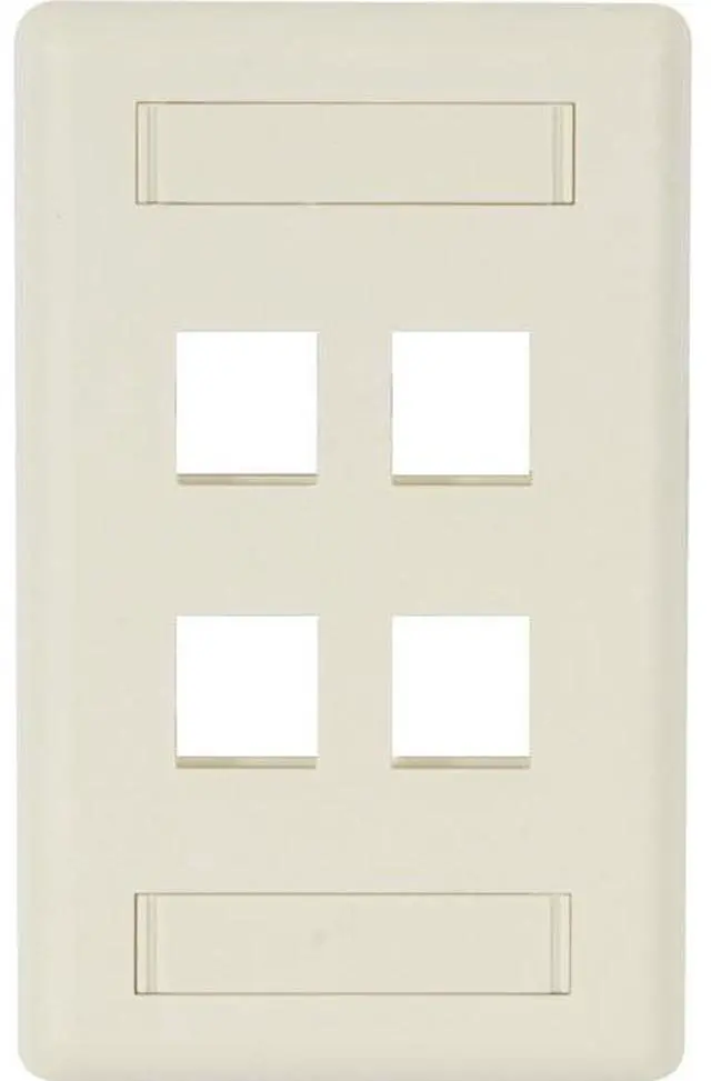 Alt view image 6 of 6 - BLACK BOX CORPORATION GIGASTATION2 WALLPLATE SGNG 6