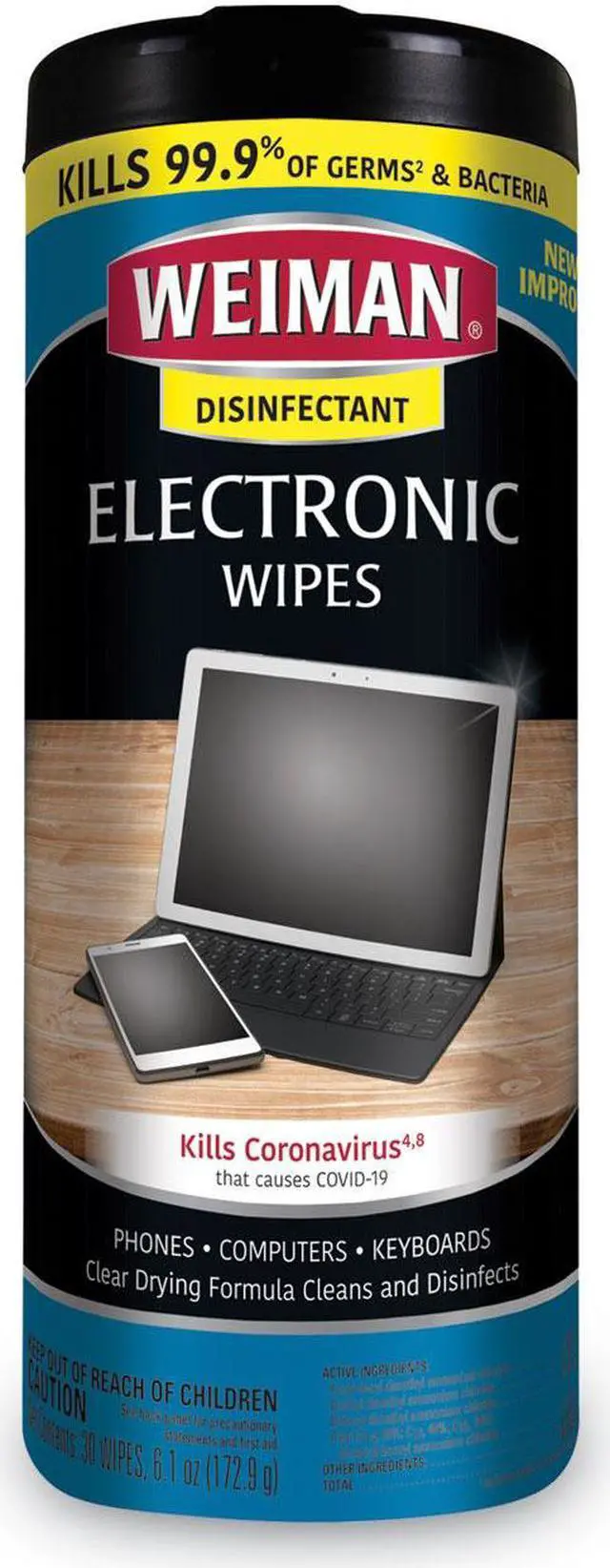 Alt view image 17 of 17 - Weiman Products LLC Electronic Media Wipes 93 Unit: EACH