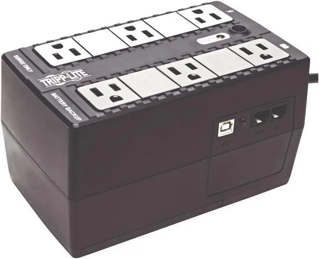 Main image of Tripp Lite 350VA 180W 120V 6-Outlet UPS Destop Battery Backup INTERNET350U