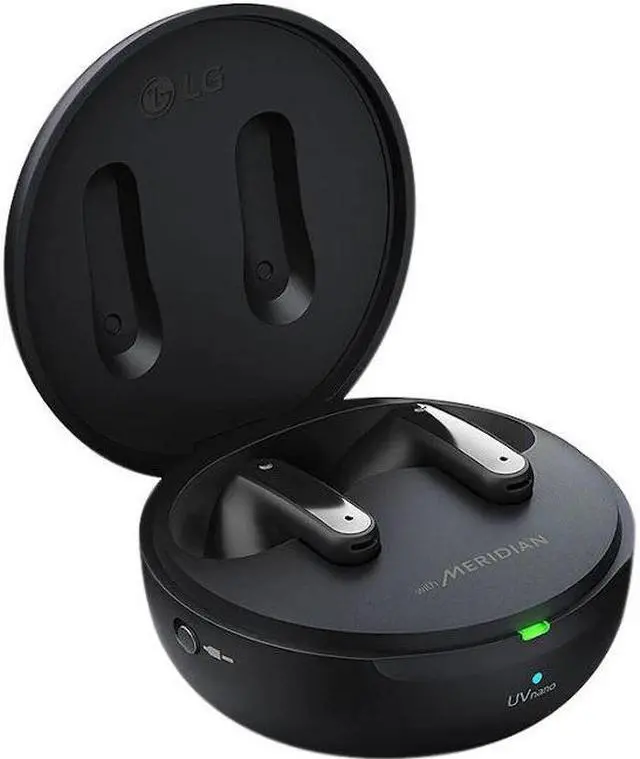 Alt view image 8 of 8 - LG TONE Free FP9 - Plug and Wireless True Wireless Bluetooth UVnano Earbuds - Black