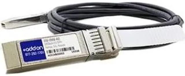 Alt view image 6 of 6 - AddOn AddOn 5m Dell Compatible SFP+ DAC - Twinaxial cable - SFP+ - SFP+ - 16.4