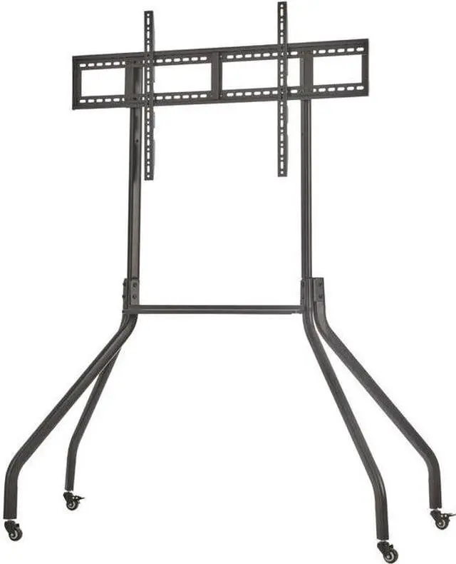 Alt view image 9 of 9 - Tripp Lite Mobile Rolling TV Cart for Television Displays, Wide Legs for Extra Stability, Locking Casters, Height Adjustable, Durable Metal Frame, 5-Year Warranty (DMCWL Series)