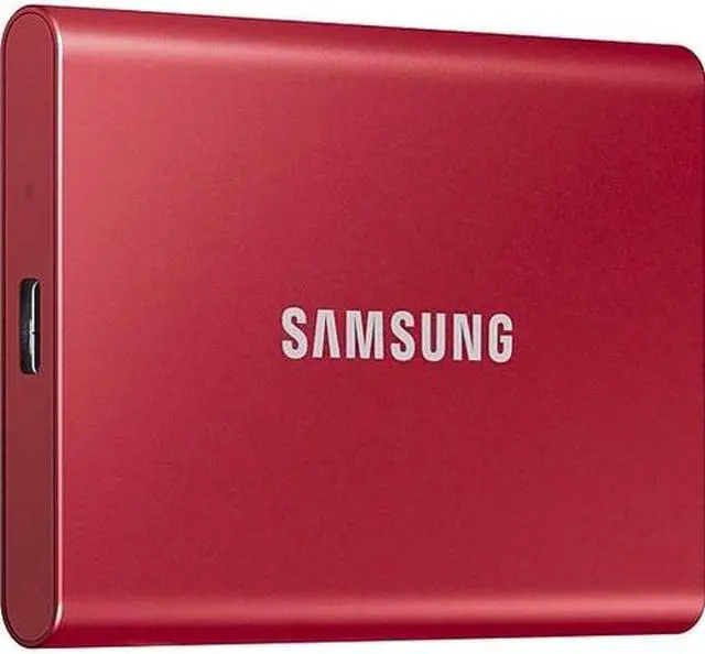 Alt view image 4 of 12 - Samsung - T7 2TB External USB 3.2 Gen 2 Portable SSD with Hardware Encryption...