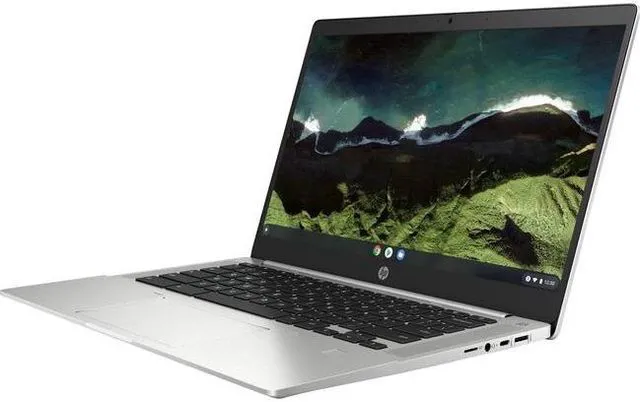 Alt view image 2 of 2 - HP Pro c640 14" Chromebook - HD - 1366 x 768 - Intel Core i3 11th Gen i3-1115G4 Dual-core (2 Core) 3 GHz - 8 GB Total RAM - 8 GB On-board Memory - 128 GB SSD - Pike Silver Aluminum - Refurbished