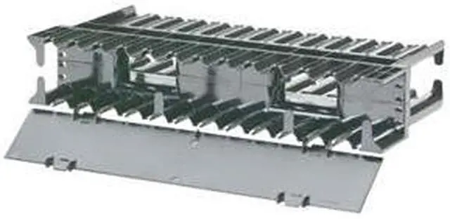 Alt view image 6 of 7 - Panduit - NCMH2 - PANDUIT NetManager Horizontal Cable Manager - 2U Rack Height - 19 Panel Width