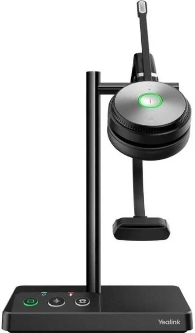 Alt view image 4 of 12 - Yealink WH62 Wireless DECT Mono Teams Headset (1308000) - Black