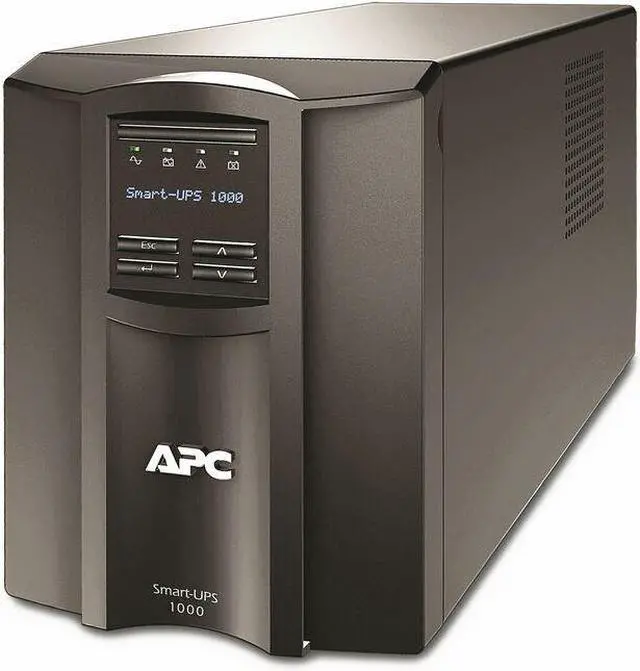 Alt view image 3 of 5 - APC by Schneider Electric SMT1000CUS 1000VA Rack/Tower UPS
