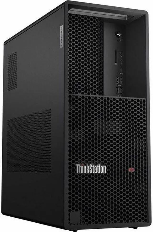Alt view image 11 of 11 - Lenovo ThinkStation P3 30GS0061US Workstation - 1 x Intel Core i5 Tetradeca-core (14 Core) i5-13500 13th Gen 2.50 GHz - 16 GB DDR5 SDRAM RAM - 512 GB SSD - Tower - Intel W680 Chip - Windows 11 Pro - I