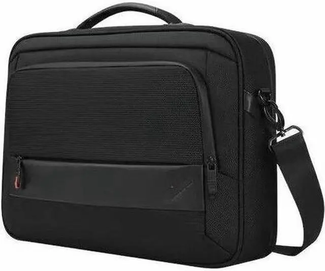 Alt view image 5 of 20 - Lenovo Professional Carrying Case (Briefcase) for 14" Notebook, Accessories - Black - Wear Resistant, Tear Resistant, Water Resistant, Water Proof Zipper, Water Proof - Polyethylene Terephthalate (PET