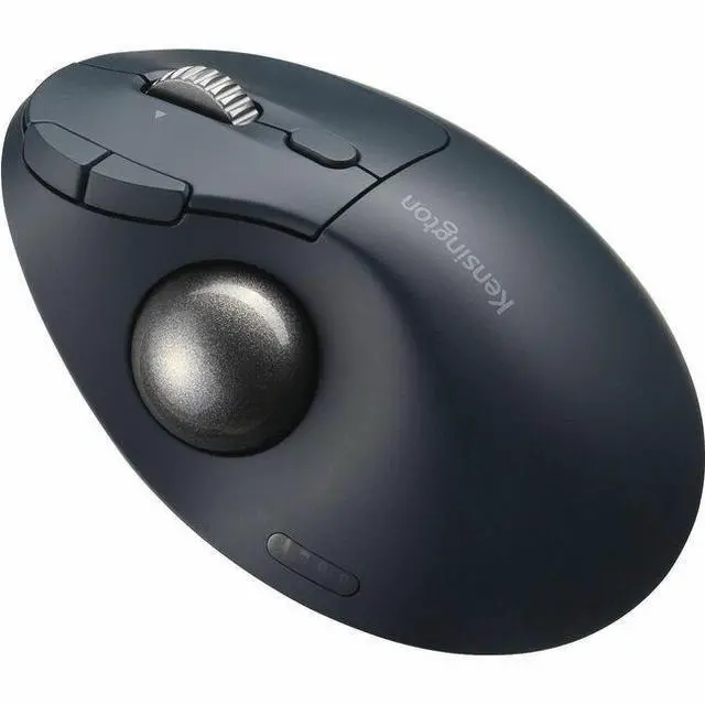 Alt view image 9 of 9 - Kensington Pro Fit TB550 Mouse - Optical - Wireless - Bluetooth - 2.40 GHz - Rechargeable - 1600 dpi - Trackball, Scroll Wheel - 7 Programmable Button(s)