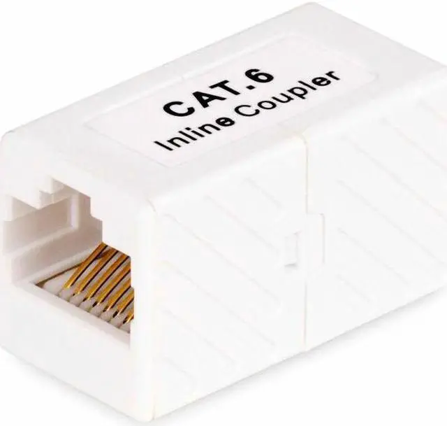 Main image of StarTech RJ45 Inline Cat6 Coupler 5-Pack (F/F) T568B IN-CAT6-COUPLER-U5