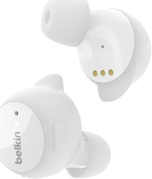 Alt view image 9 of 9 - Belkin SoundForm Immerse, True Wireless Earbuds with Hybrid ANC, Wireless Charging, IPX5 Sweat and Water Resistant, Apple Find My Ping My Earbuds for iPhone, Galaxy, Pixel and More