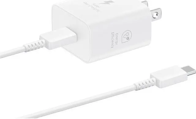 Alt view image 4 of 9 - Samsung EP-T2510 power adapter - 24 pin USB-C - 25 Watt - EP-T2510XWEGUS