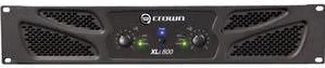 Alt view image 10 of 17 - Crown XLI800 Stereo 600-Watt Power Amplifier