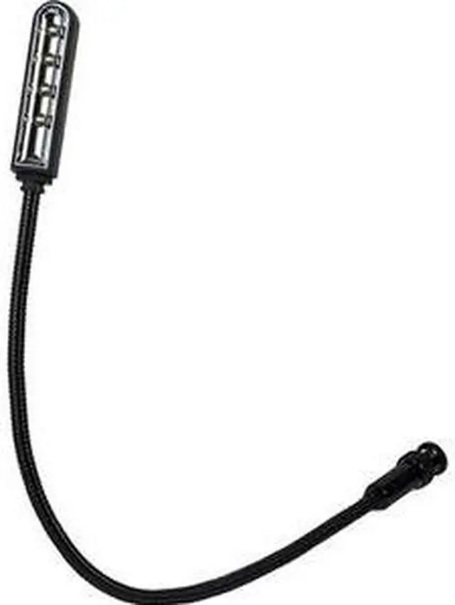 Alt view image 5 of 6 - Monoprice Light for BNC Port - 16 Inch | Flexible, 4-LED lamp plugs, 10.6" (270mm) gooseneck - Stage Right Series
