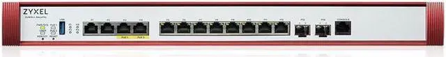 Alt view image 2 of 4 - ZyXEL ZyWALL USG FLEX 700H Network Security/Firewall Appliance, Intrusion Prevention, 12 Port