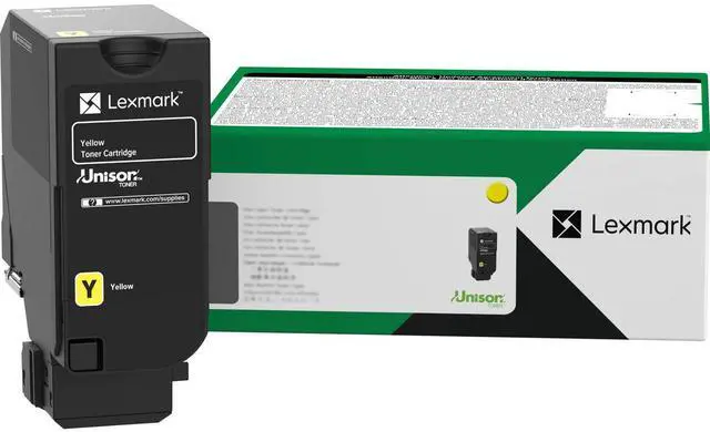 Alt view image 5 of 8 - Lexmark Unison Original Laser Toner Cartridge Yellow 1 Each 81C1XY0