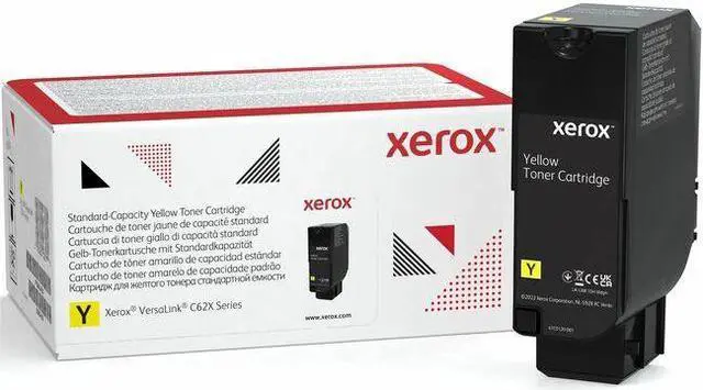Alt view image 4 of 4 - Xerox Genuine Standard Capacity Toner Cartridge For The VersaLink C625 Yellow (USE & RETURN)