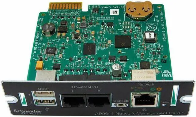 Alt view image 19 of 19 - Apc By Schneider Electric Ap9641 Ups Management Adapter