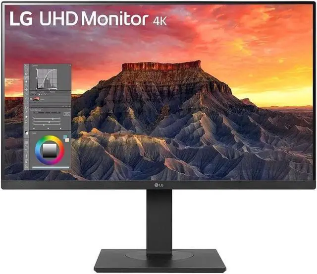 Alt view image 3 of 3 - LG 27BQ65UB-B 27" 4K UHD 3840x2160 60Hz LCD IPS Monitor