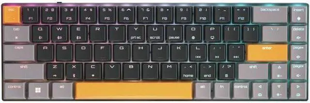 Main image of Cherry MX-LP 2.1 Compact Wireless RGB Gaming Keyboard MX Silver Speed Switches
