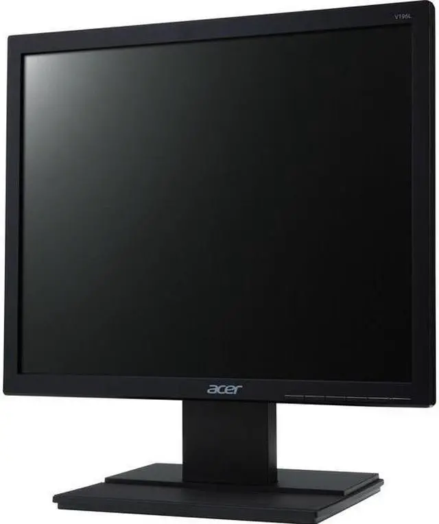 Alt view image 7 of 9 - Acer V196L B 19" Class SXGA LED Monitor - 5:4 - Black - 19" Viewable - In-plane Switching (IPS) Technology - LED Backlight - 1280 x 1024 - 16.7 Million Colors - 250 Nit - 5 msGTG - 75 Hz Ref