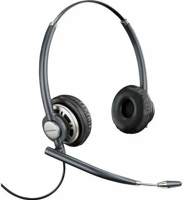 Alt view image 2 of 3 - Poly EncorePro HW720 Headset - Stereo - Quick Disconnect - Wired - Over-the-head - Binaural - Ear-cup - Noise Cancelling Microphone