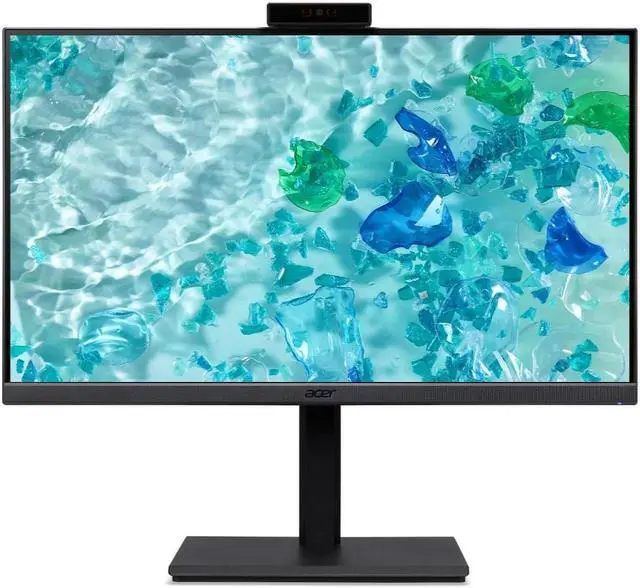 Alt view image 9 of 9 - Acer Vero B277 DE 27" Class Webcam Full HD LED Monitor - 16:9 - Black - 27" Viewable - In-plane Switching (IPS) Technology - LED Backlight - 1920 x 1080 - 16.7 Million Colors - 250 Nit - 4 m