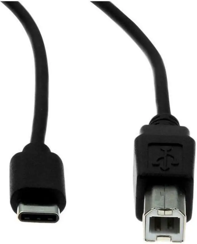 Alt view image 4 of 4 - ROCSTOR Y10C141-B1 3FT/1M USB-C TO USB-B CABLE M/M