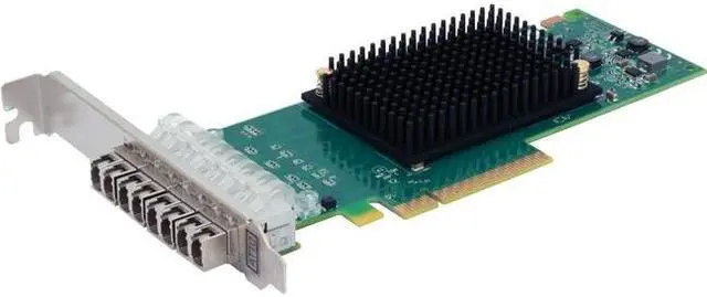 Alt view image 7 of 7 - ATTO Celerity FC-164P Quad-Channel 16Gb/s Gen 6 Fibre Channel PCIe 3.0 HBA