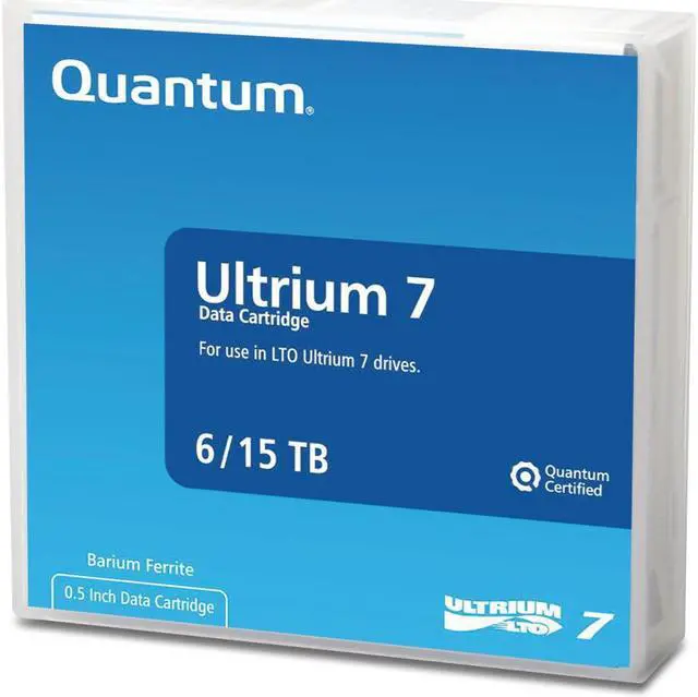 Alt view image 6 of 7 - QUANTUM MR-L7MQN-01 6 TB LTO Ultrium x1 LTO-7 Storage Media - Purple