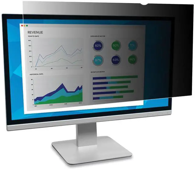 Main image of 3M PF195W1B Privacy Filter for 19.5 in. Widescreen Monitor