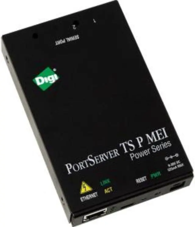 Alt view image 5 of 10 - DIGI INTERNATIONAL 70001992 DIGI PORTSERVER TS 2 P MEI, 2 PORT RS-232/422/485 POWERED SERIAL TO ETHERNET DEV