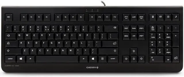 Alt view image 2 of 6 - CHERRY DESKTOP JK-0800EU-2 KC1000 BLACK 104+4 HOT KEYS