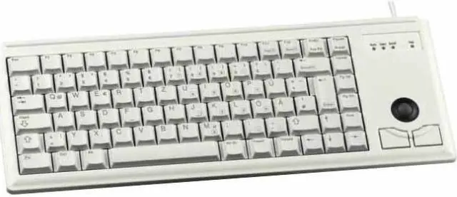 Alt view image 10 of 10 - Zf G84-4420Lpbeu-0 15-Ultraslim,Intl 83 Key Lay Optical Track Ball,Ps2,Grey