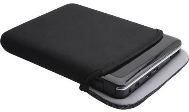 Alt view image 3 of 6 - Reversible & Durable Neoprene Sleeve For The Apple Ipad - Black/Gray