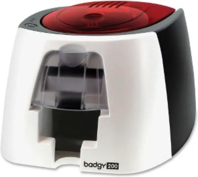 Alt view image 4 of 5 - Badgy Single Sided Dye Sublimation/thermal Transfer Printer - Color - Card Print - 100 Card Feeder,