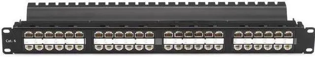 Alt view image 2 of 5 - PTCH PNL CAT6 FD-THR 1U UNSHIELDED 48PT