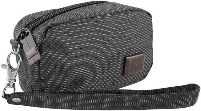 Alt view image 5 of 5 - Jacki Design Men's Travel Accessory Padded Case Phone Camera Gray Strap