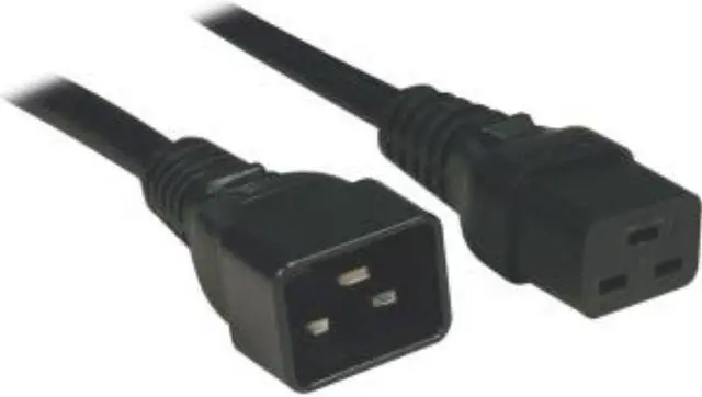 Alt view image 11 of 20 - Tripp Lite Heavy-Duty Power Extension Cord, 15A, 14 AWG (IEC-320-C19 to IEC-320-C20), 3 ft. (1 m) (P036-003-15A)
