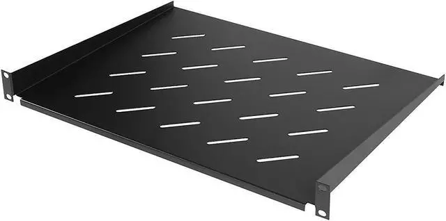 Alt view image 4 of 11 - CyberPower CRA50002 19" 1U Fixed Shelf Cantilever Carbon Rack Shelf