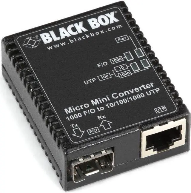 Alt view image 6 of 6 - Black Box Transceiver/Media Converter