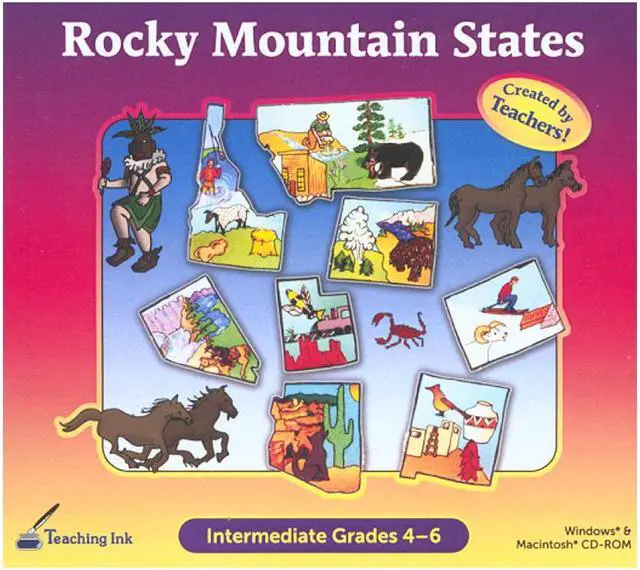 Main image of Rocky Mountain States Grade 4-6 - Created by Teachers!