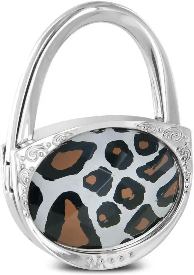 Main image of Pursfection Design Folding Handbag Purse Hook Hanger, Giraffe