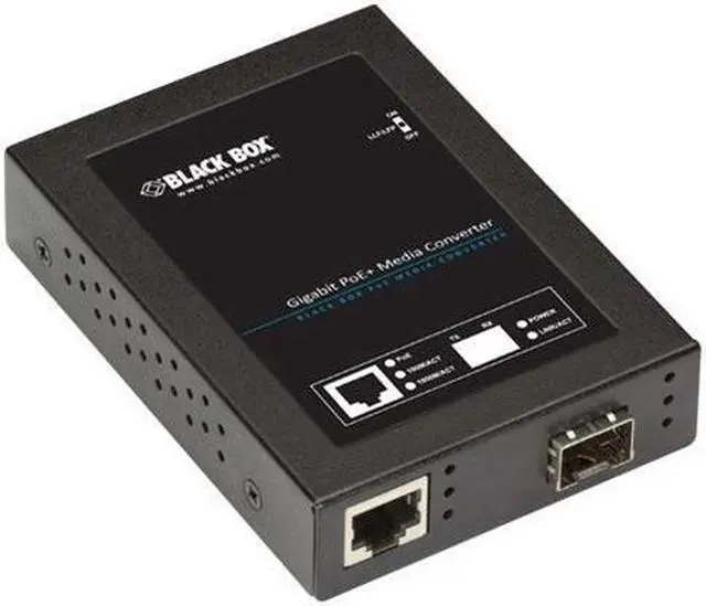 Alt view image 5 of 6 - BLACK BOX LPS535A-SFP GIGABIT POEPSE MEDIA CONVERTER