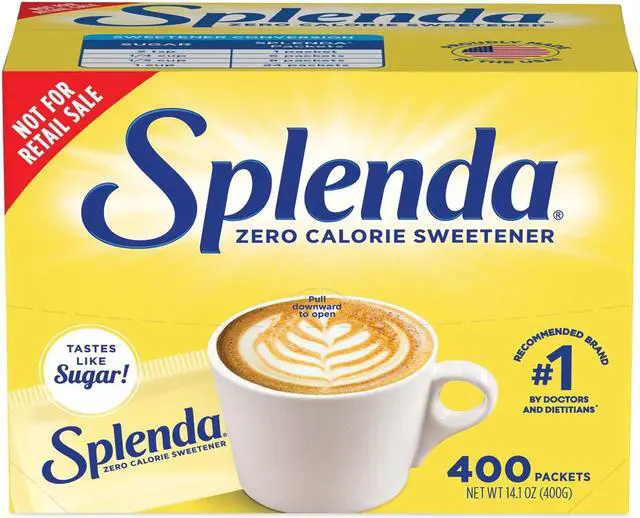 Alt view image 8 of 8 - Splenda No Calorie Sweetener Packets 400/Box 200411