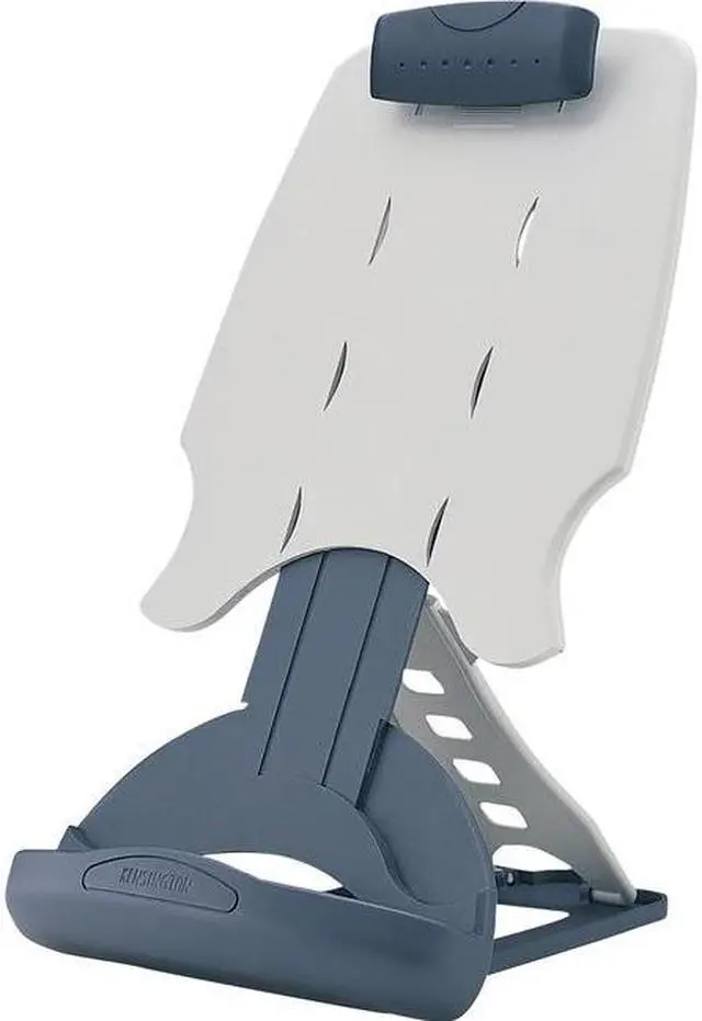 Alt view image 6 of 6 - Kensington Insight Plastic Copy Holder Gray/Midnight Blue (62058) 471761
