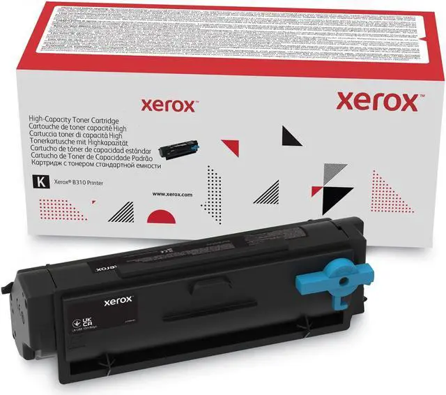 Alt view image 16 of 16 - xerox genuine b310 black high capacity toner -cartridge (8,000 pages) -006r04377