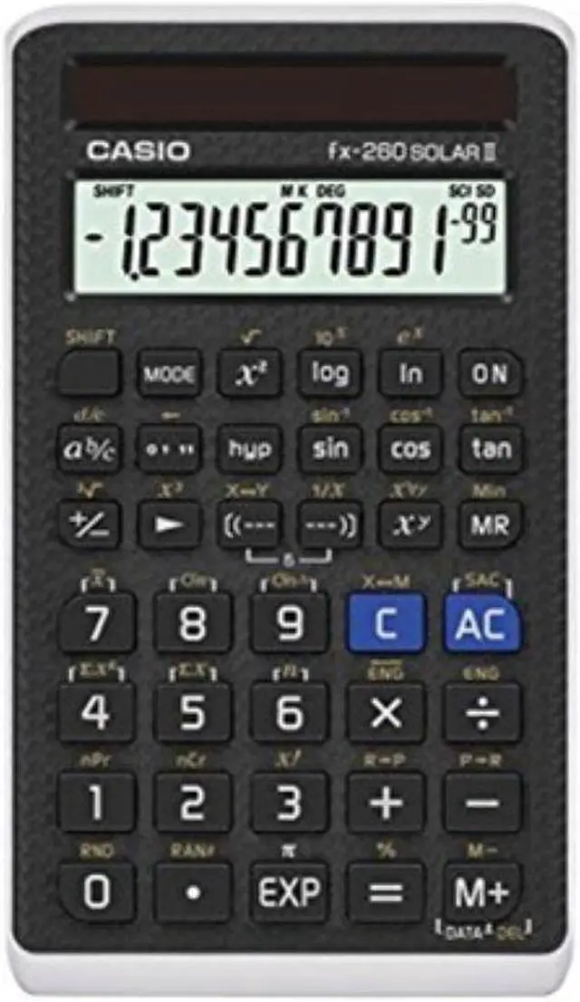 Alt view image 2 of 2 - Casio FX-260 Solar All-Purpose Scientific Calculator 12-Digit LCD FX260SLRII